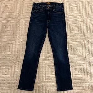 Mother mid rise dazzler ankle teaming up sz 28 excellent condition